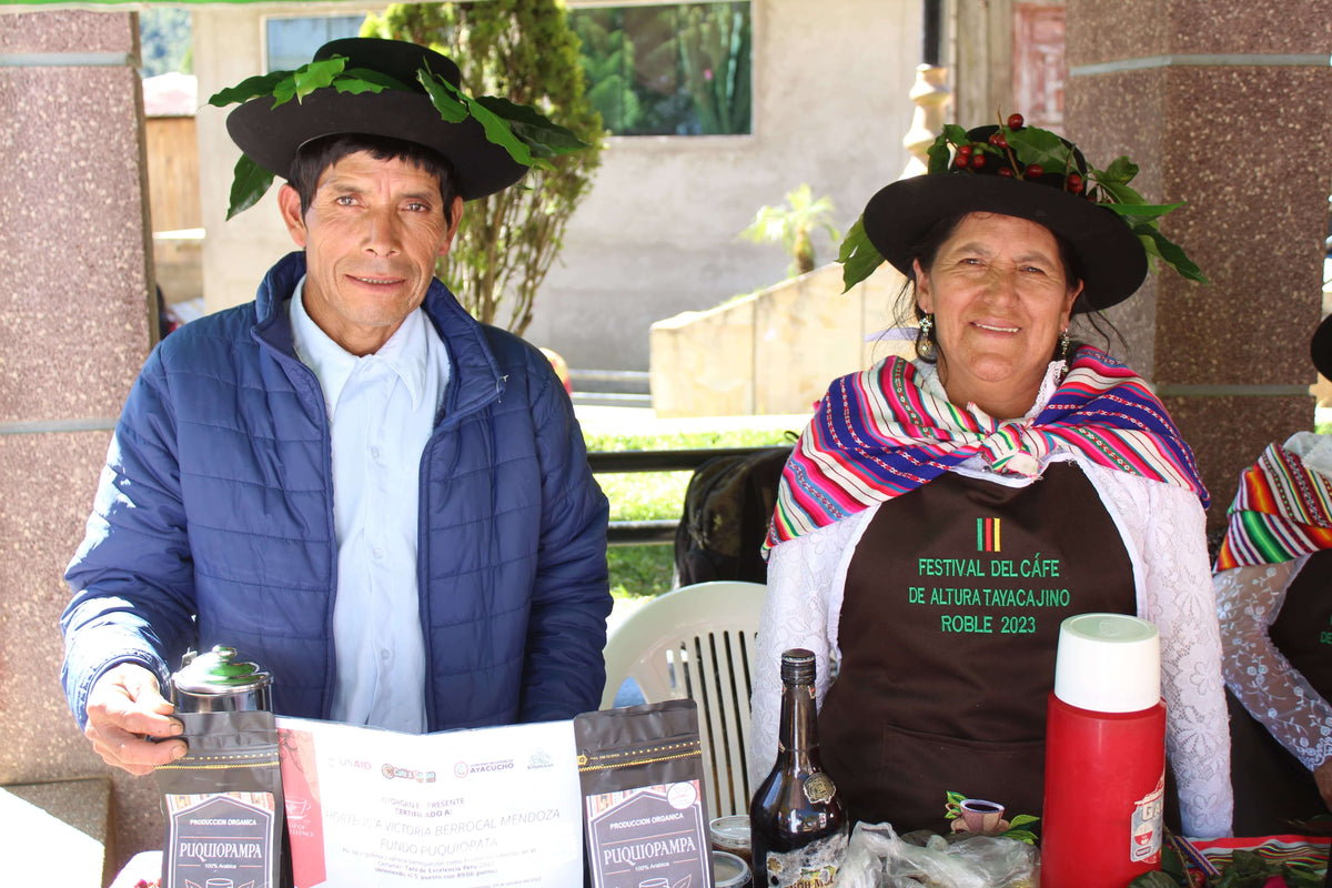 Hortencia Victoria Berrocal &amp; Mauricio Ortiz - Finca Puquiopampa - Washed - Caturra &amp; Typica - Microlot